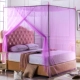Độc lưới cửa sàn đứng 1.2m1.5 mét /1.8m đôi giường lâu đài công chúa phong cách lưới nhà - Lưới chống muỗi màn ngủ hàn quốc Lưới chống muỗi