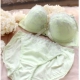 15A1 Nhật Bản dễ thương thêu bông mỏng dễ thương áo ngực cỡ lớn 70BC75D phù hợp với đồ lót 80D85B85C bikini đi biển đẹp Bộ đồ lót