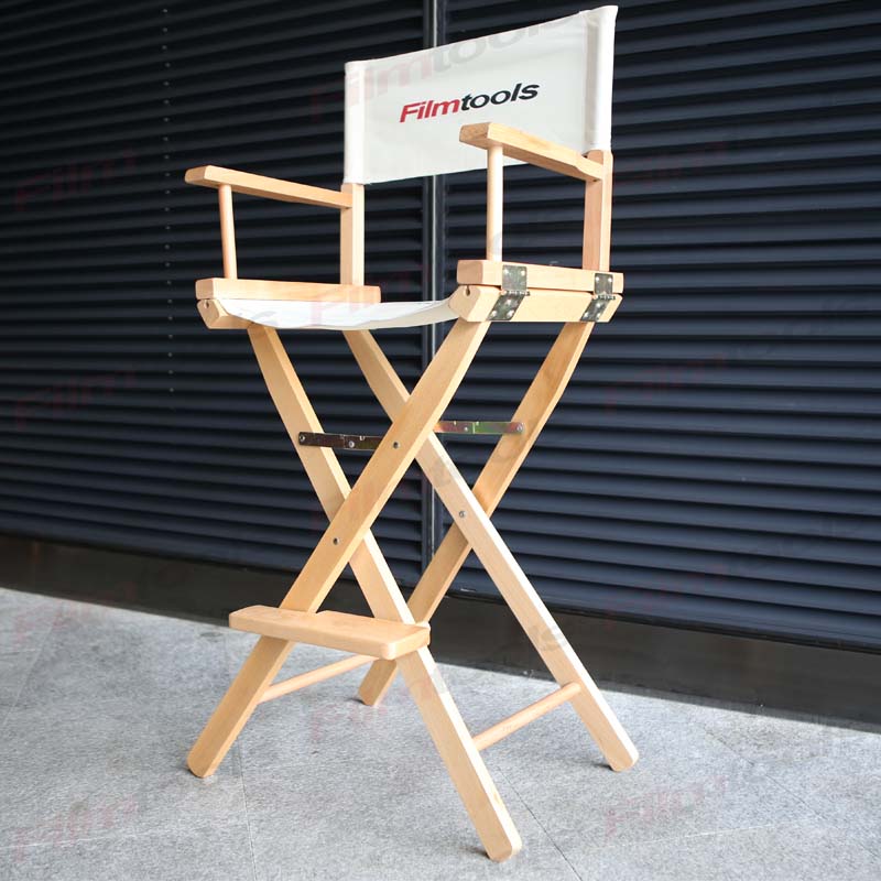 Filmtools director's chair high-footed nuclear wood log color bracket foldable director's supplies original design