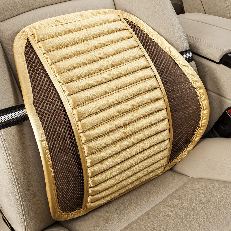 汽车腰垫护腰靠背垫车用座椅办公室腰靠四季通用透气按摩腰部靠垫