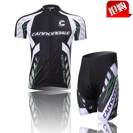 Summer cycling clothes short-sleeved suit men and women mountain bike bicycle clothes tops shorts cycling pants clothing