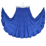 Современная Plaza Latin Pure Color Friends Leaden Осенью зимняя тренировка танцевальная юбка 2370#