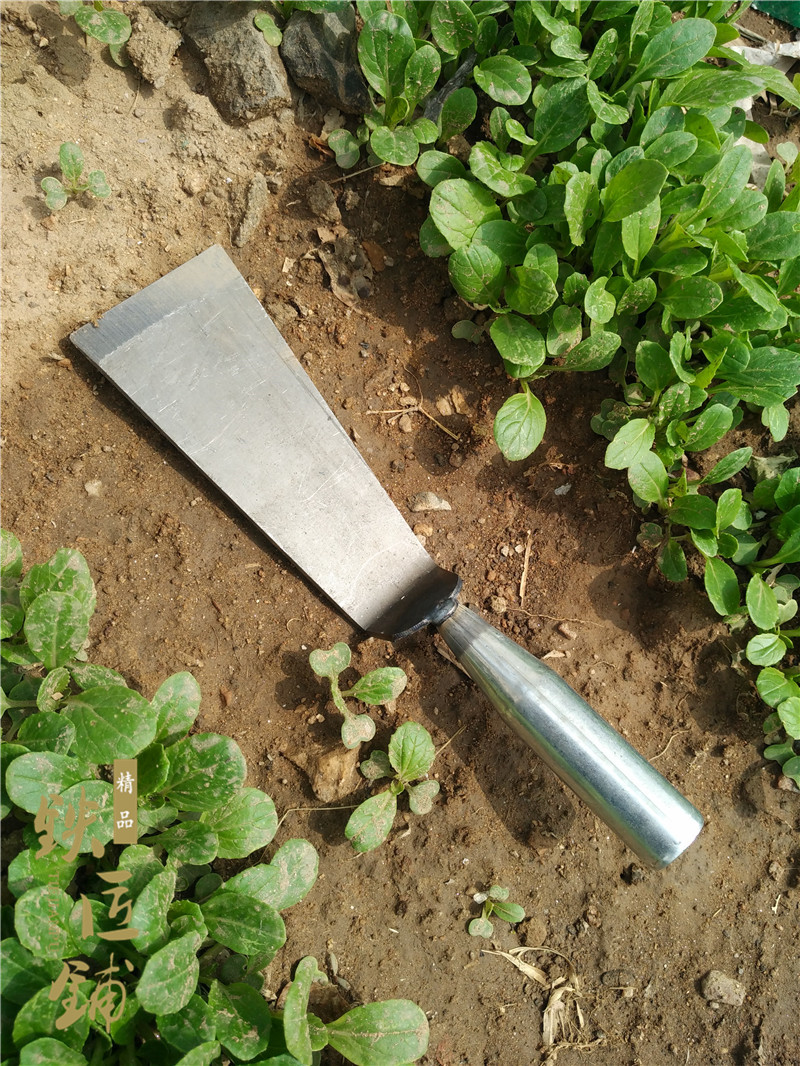 Hoe Garden Gardening Agronomic Tools Garden Planted flower shovel Pine Soil Clean Knife cement shovel to root out glue wall