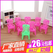 Little Kelly Dress Up Doll Phụ kiện Stool Wedding Princess Play House Đồ chơi giáo dục Ghế búp bê nhỏ