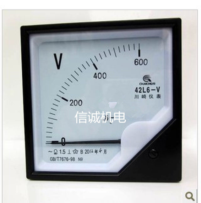 6L2 series current voltmeter 50V 100V 100V 200V 300V 500V 500V pointer voltmeter