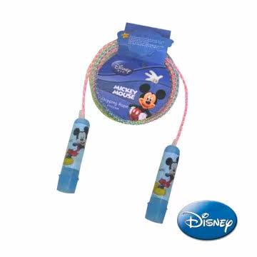 艾可儿 DISNEY迪士尼 彩虹胶柄跳绳台湾官网直邮进口