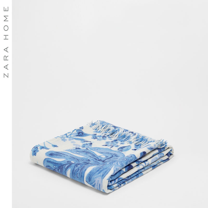 zarahome����ӡ����ë̺49330004400-22