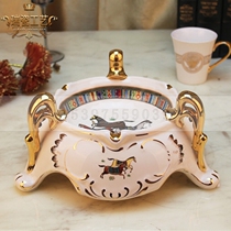 ktv ceramic ashtray gold hook large European ashtray mansion clubhouse setting