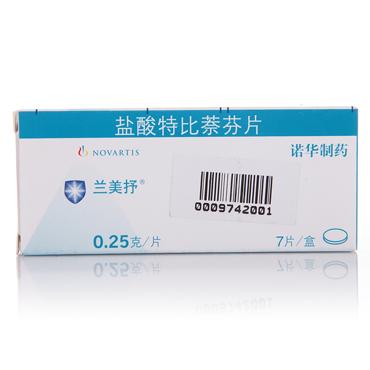 兰美抒 兰美抒 盐酸特比萘芬片 250mg*7片/盒