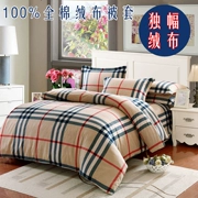 Cotton flannel quilt duy nhất tấm mảnh chà nhám quilt bìa ấm dày 200 * 230 duy nhất cung cấp đặc biệt xác thực