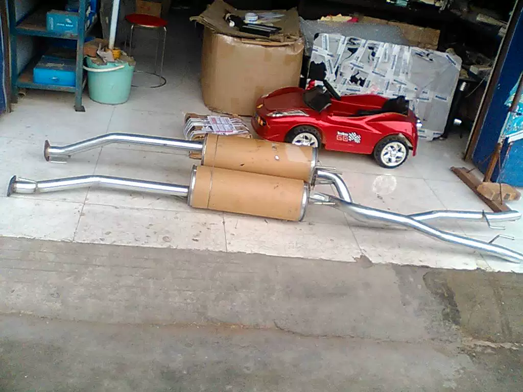 Подходит для Great Wall Jindeer Pickup New Sailing- muffler tail section exhaust pipe rear section rear section глушитель барабан