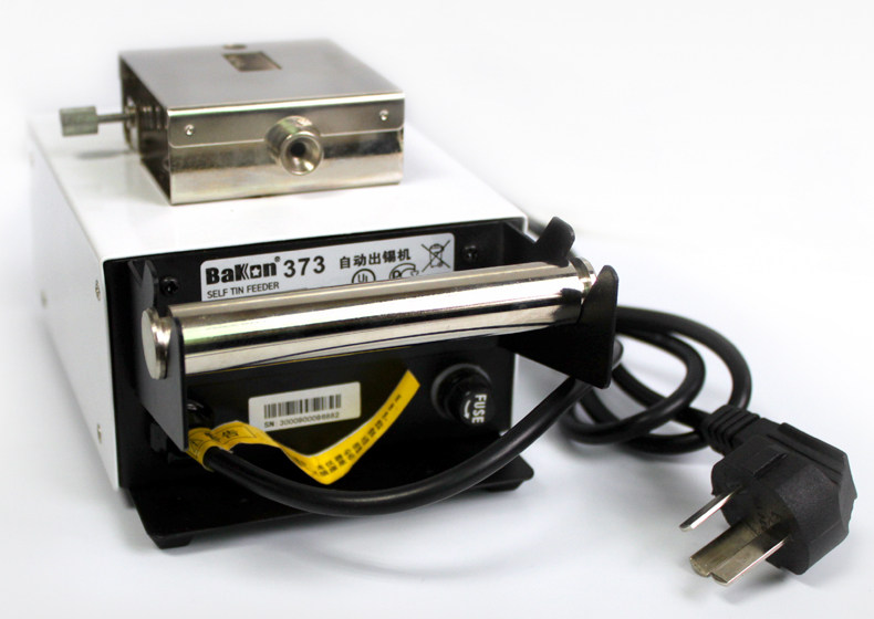 New Shenzhen Baiguang BK373 automatic tin feeding machine 373 tin tin machine foot tin machine automatic soldering machine