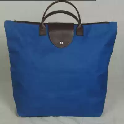 Customized Oxford cloth handbag folding waterproof shopping bag gift storage Oxford cloth bag custom logo600D