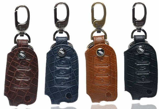 爱普登大众真皮车钥匙包 大众宝来速腾朗逸/斯柯达 专用钥匙套