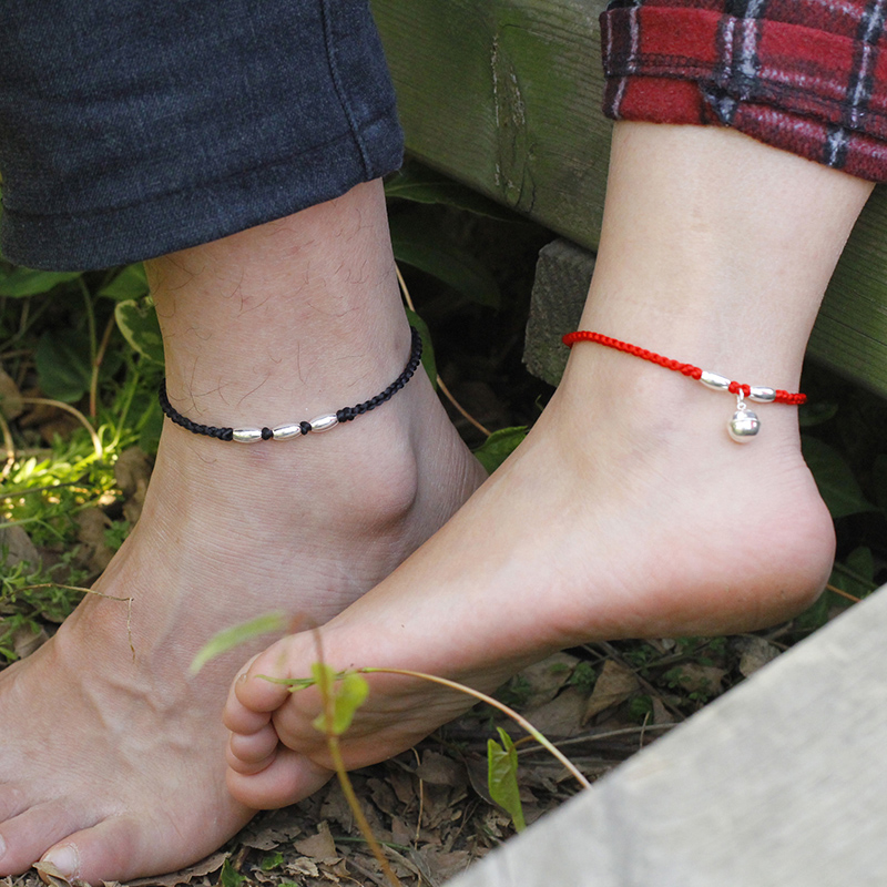 Chaine de cheville Femme      en Argenterie - Ref 3102875 Image 1