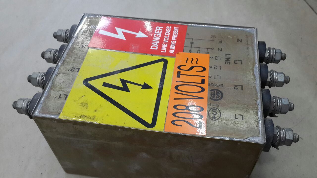 Swiss SCHAFFNER audio filter 250V 36A full copper shield