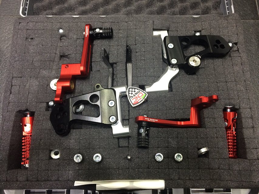 DUCATI 1199 Panigale CNC RACING raised pedal modification order