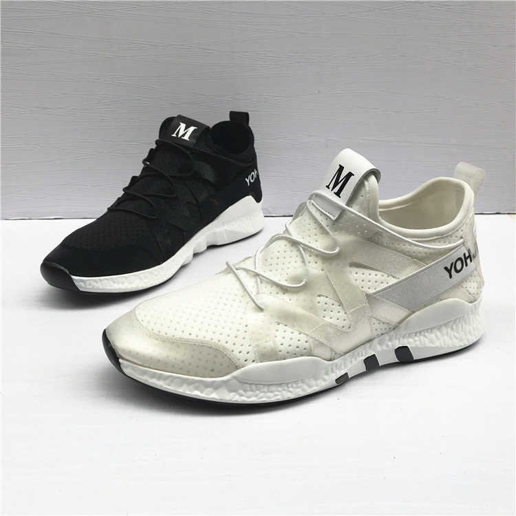 2018 summer new special price broken code men's net shoes factory letters elastic cloth breathable sports running shoes single shoes