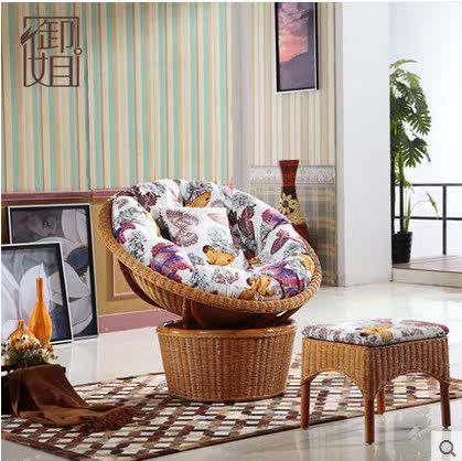 Rattan Rattan Chair Recliner Swivel Chair Rattan Leisure Chair Rattan Sun Chair Lazy Chair Sleeping Chair Rocking Chair