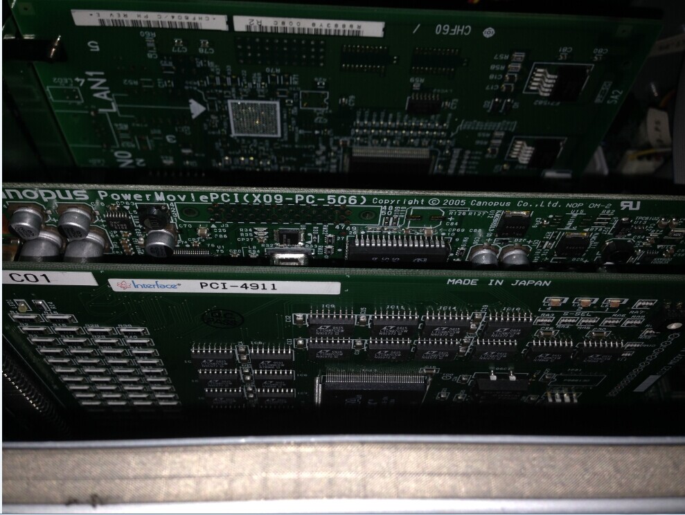 canopus POWERMOVLE PCI(X09-PC-506) Canopus Video Capture and Edit Card