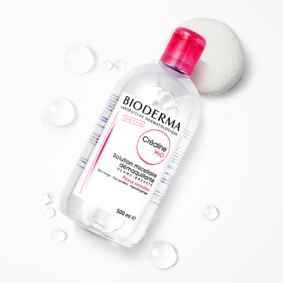 Bioderma/贝德玛舒妍温和保湿卸妆水500ml 粉水 脸部眼部眼唇卸妆