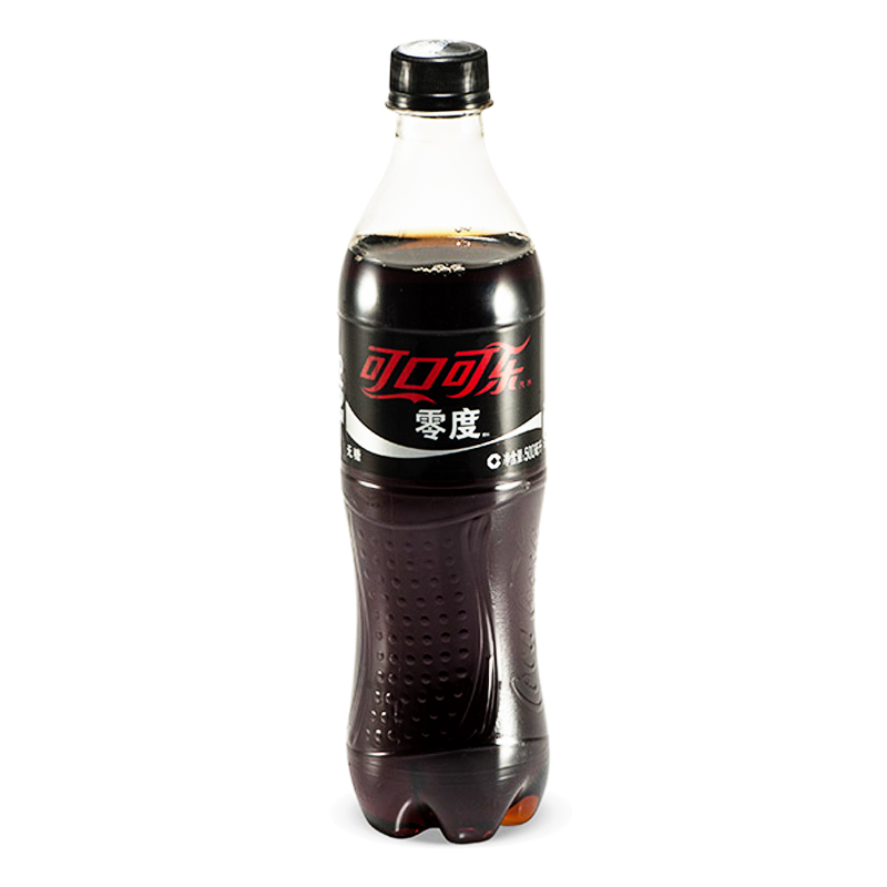 【天猫超市】可口可乐零度无糖500ML/瓶 碳酸汽水饮料解渴清凉