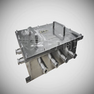 8-way mine explosion-proof video lightning protection digital optical Mux 8-way fiber optic transceiver built-in analog mid-end optical mux