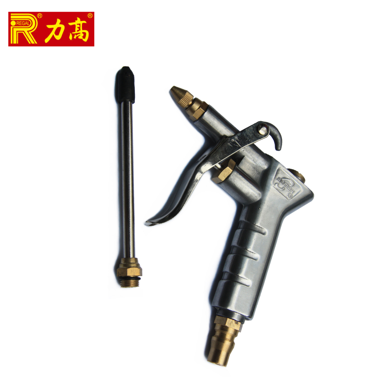 (Taiwan Powerhouse) Imports pneumatically blown dust gun air gun aluminum gun Length Mouth Exchange Blowgun RA-128