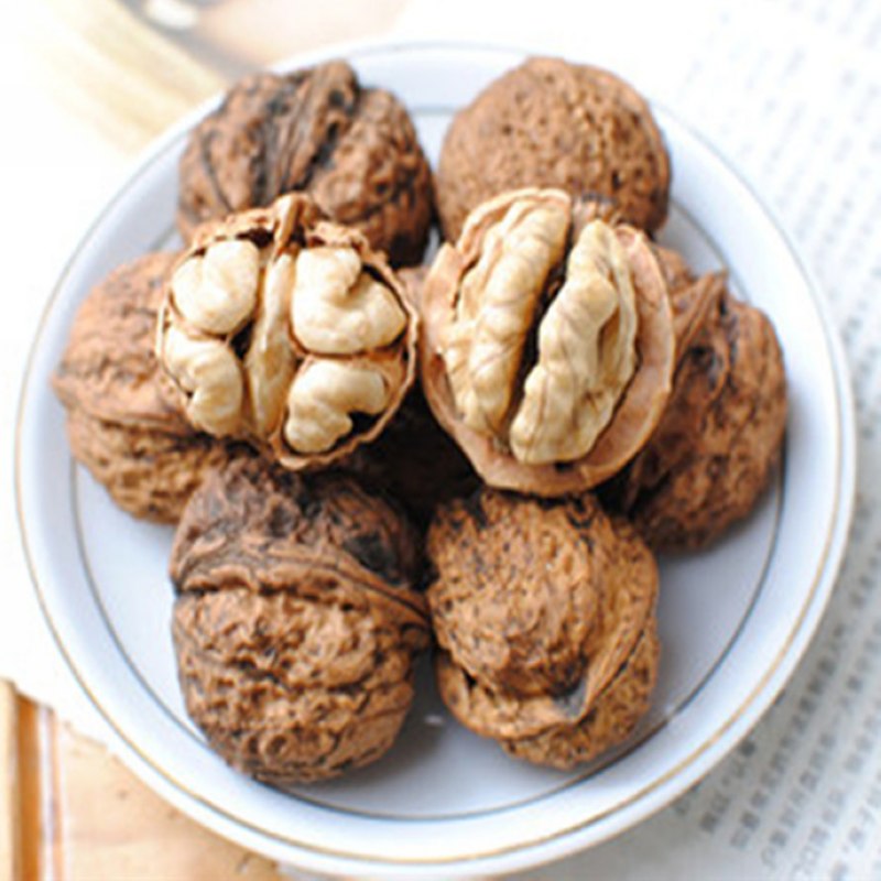 ] NEW GOODS Raw Ingredients Raw Taste Walnuts Small Grey Peel Leather Peel Thin Plump And Good Squirrel Grain Raw Nuts