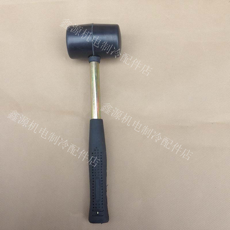Maintenance Motor Tool Steel Tube Rubber Hammer Rubber Hammer Rubber Hammer Mount J Rubber Hammer Non-slip Metal Handle