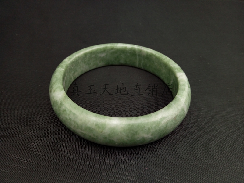 Natural jade bracelet Emerald color bracelet floating dark green jade bracelet Guizhou Cui female literary fan retro jade bracelet