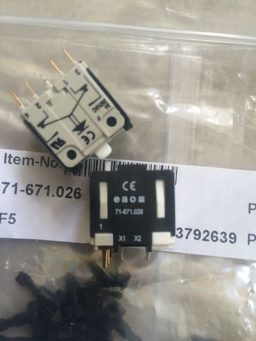 71-671 026 Swiss EAO switch button original imported contact spot spot
