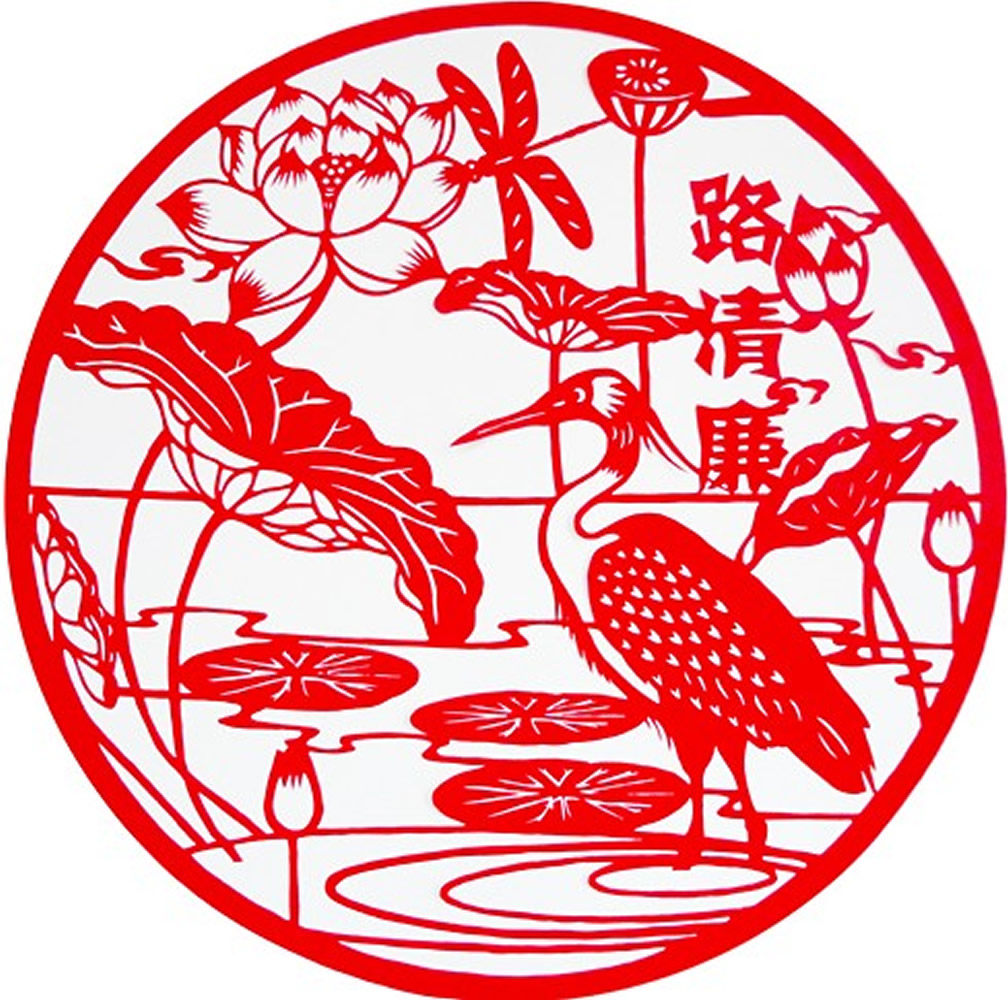 Explosion small large number red integrity clean cut paper window flower pure handmade paper engraving bifacial red Xuan paper all the way to clean