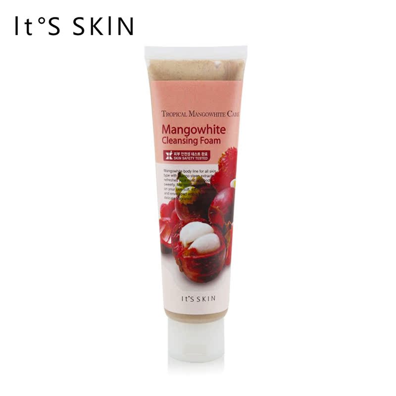 its skin伊思山竹净白泡沫洁面乳150ml 深层清洁收缩毛孔韩国直邮