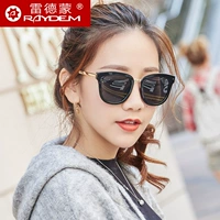 2019 kính râm phân cực mới kính râm nữ phiên bản Hàn Quốc của xu hướng mắt tròn chống tia retro kính hipster - Kính râm mắt kính điện biên phủ