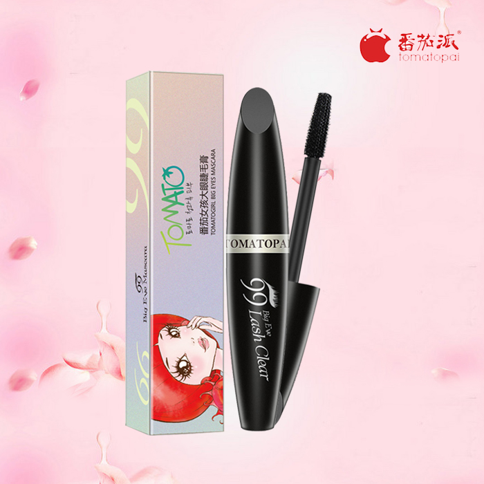 番茄派 番茄女孩防水不晕染睫毛膏 纤长浓密卷翘 包邮