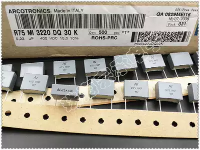 Imported from Italy 0 22uF 400V AV R75 MKP 22K400 film capacitor p15