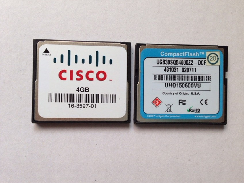 New original Cisco Cisco industrial grade CF card 4G Cisco router CNC memory card