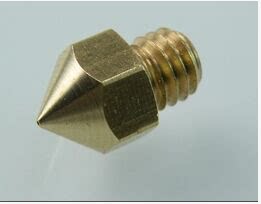 3D Printing Machine Accessories Extrudate Head Makerbot mk8 Brass Nozzle 1 75MM0 2 0 4 3 5 0 0