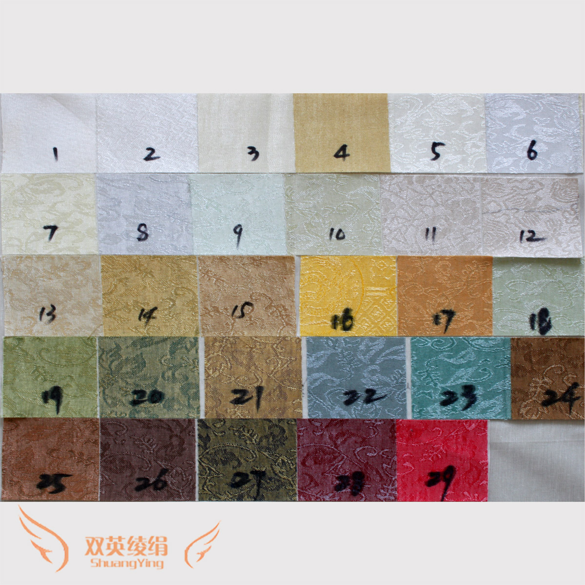 Shuangying Huzhou silk calligraphy and painting manual machine mounting material Han Ling] Factory direct sales Han Jin Ayako