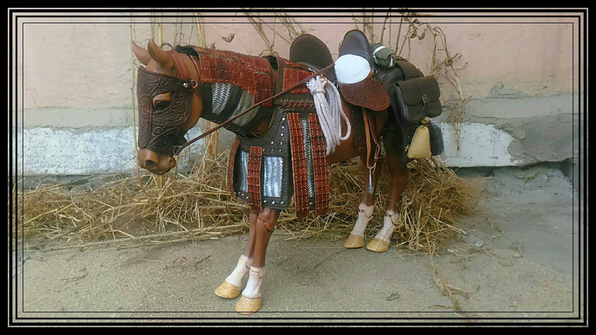 1: 6 shambolicans 3 horses with a set of suits.