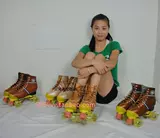 Мигающие роликовые коньки, туфли