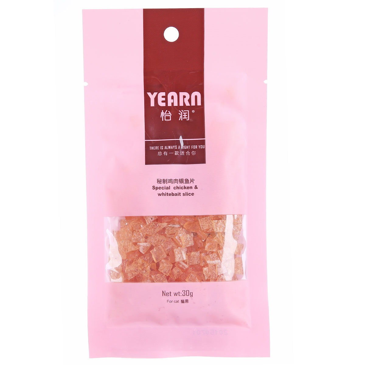 波奇网 宠物猫零食怡润猫用秘制银鱼片30g营养全猫通用猫咪银鱼片