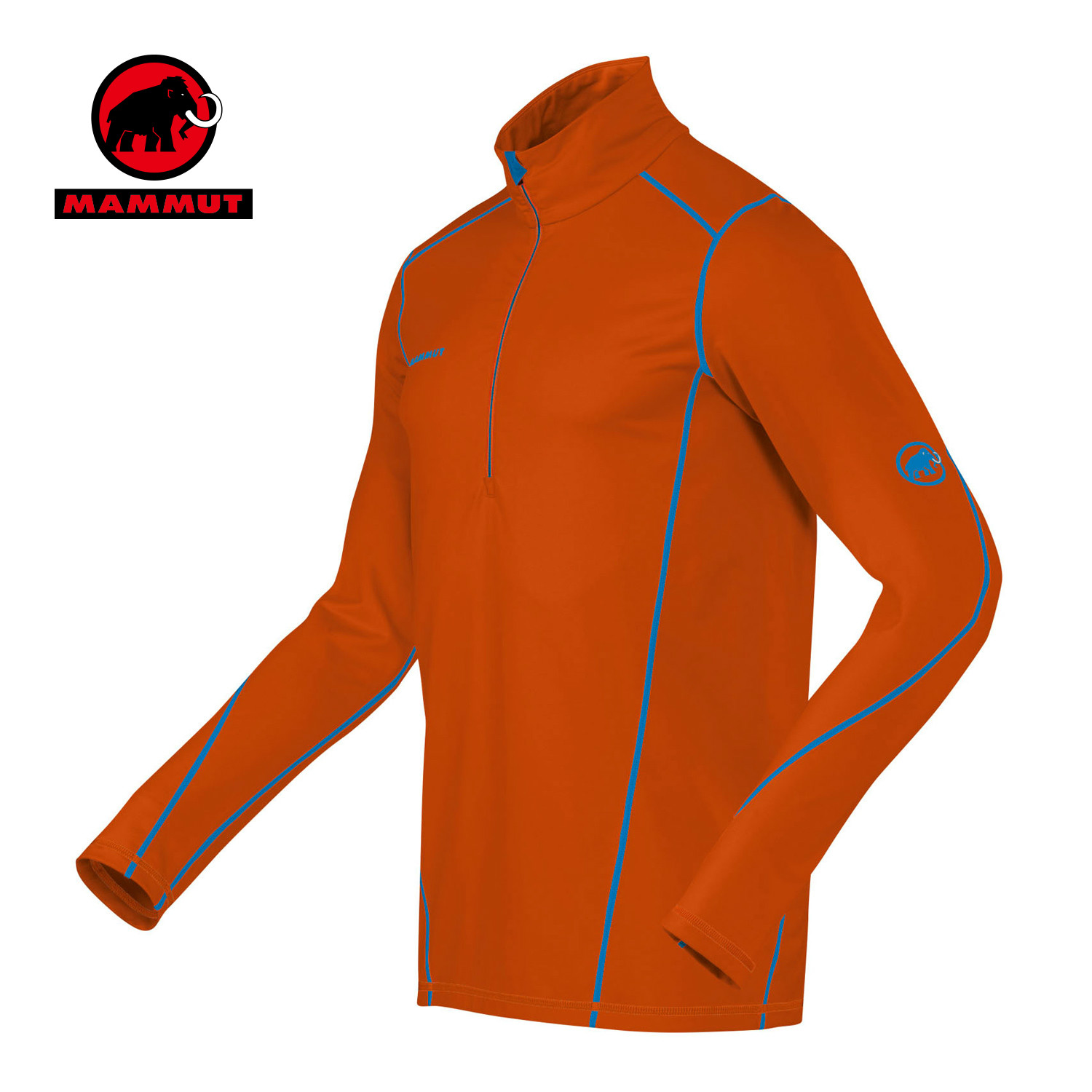 春夏新品 MAMMUT/猛犸象 男款抓绒套头衫 1041-06910