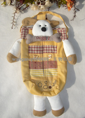 Newly launched foreign trade export pure cotton new cute dog hanging tissue box cover ZB37