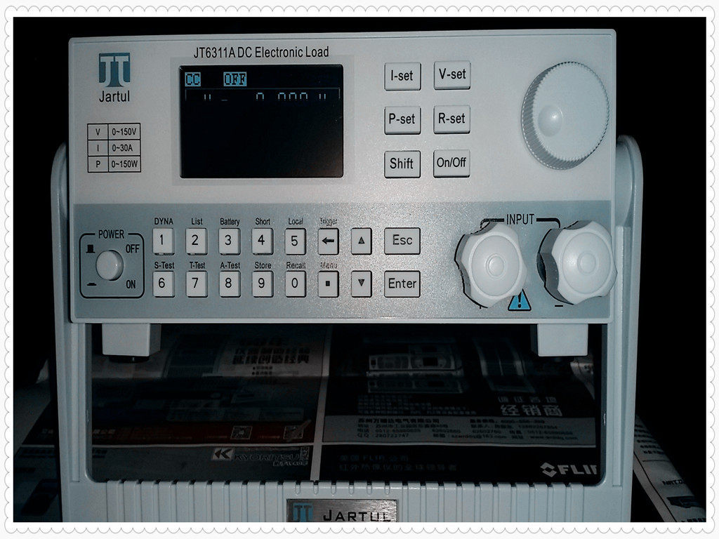 CarTinto electronic load JT6312A Shenzhen load tester Guangdong Shenzhen manufacturer electronic load