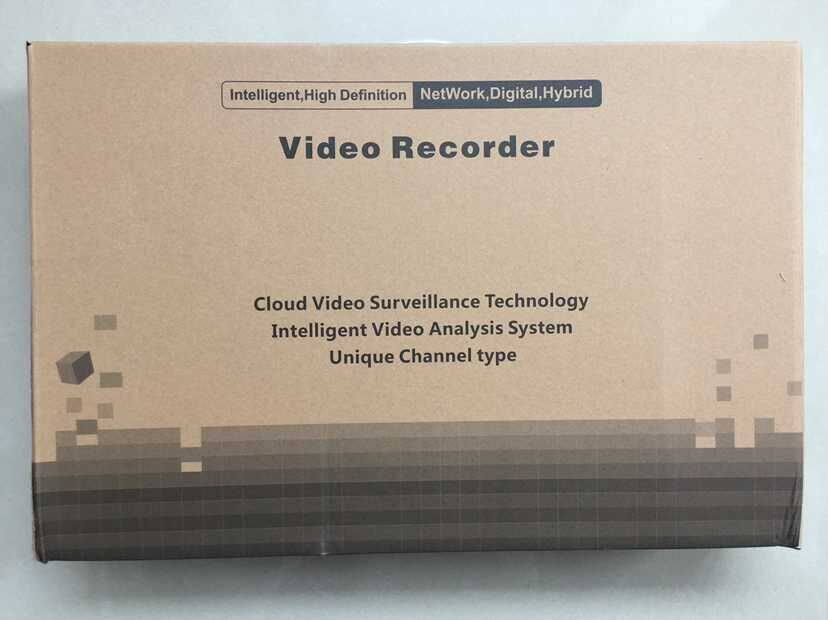 16-way embedded harddisc recorder DVR colour box Courtesy Box Flat Carton Monitor Accessories Color Box