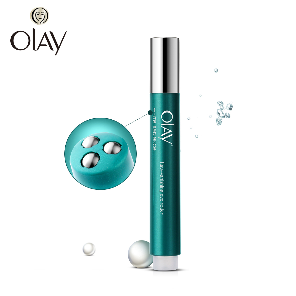 Olay/玉兰油水感透白明眸走珠精华笔6ml 缓解眼部浮肿黑眼圈