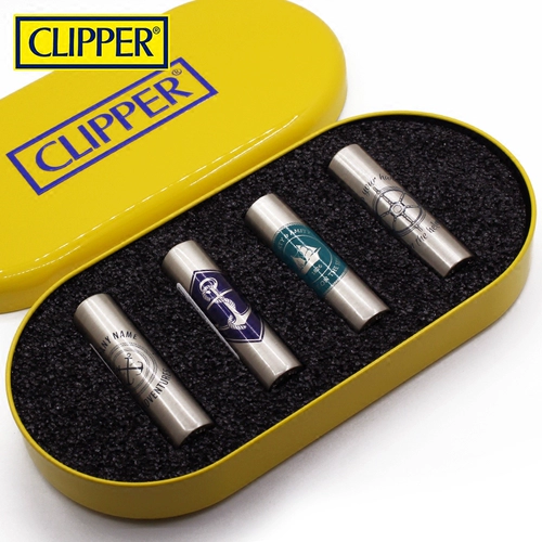 Испанский клиппер Clipper Capted Fire Stone Ligher Creative Elastic Gift Box Настройка установки