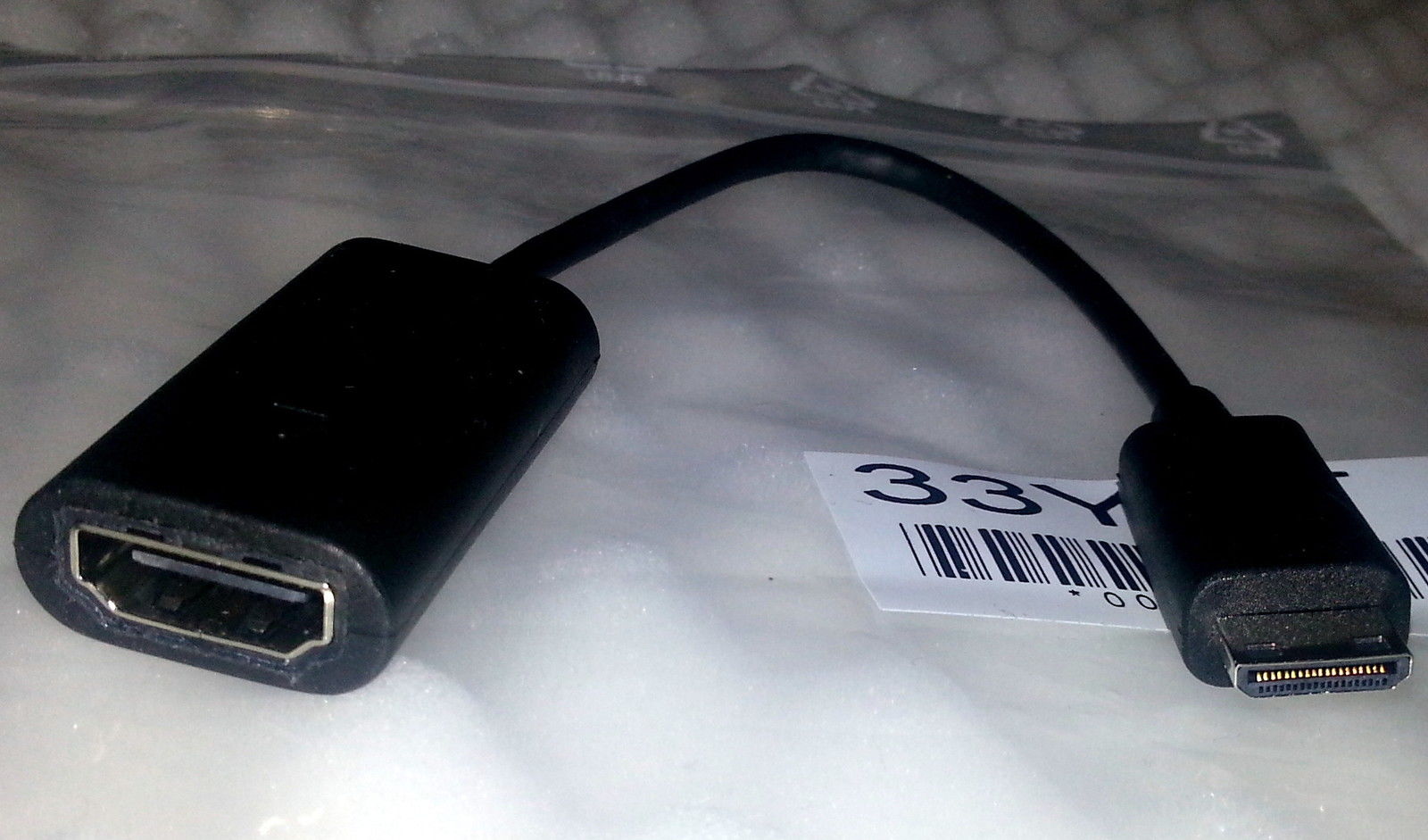 Original dress DELL Mini Mini hdmi turn hdmi adapter line small to turn big 33YGT